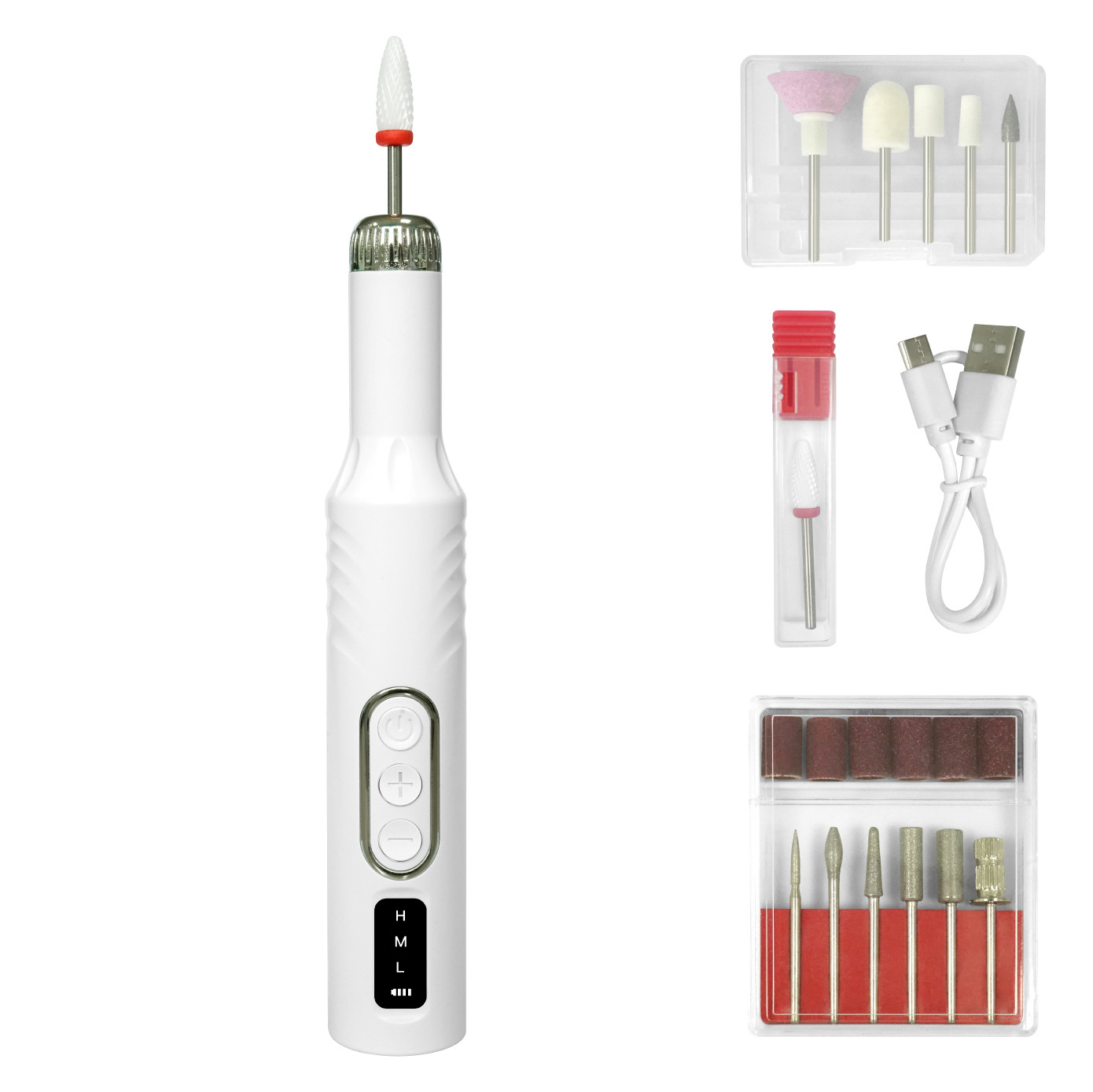Nail polishing machine nail removal nail repair nail polishing pen small polishing nail file nail repair
