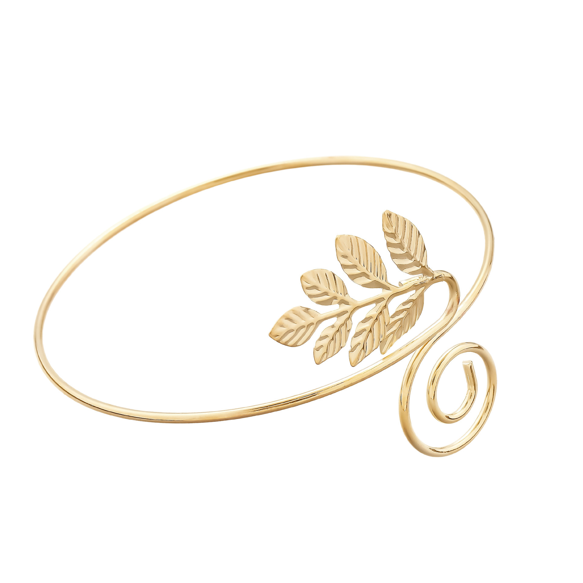 New Arm Bracelet Exaggerated Snake Leaf Flower Butterfly Starfish Bangle