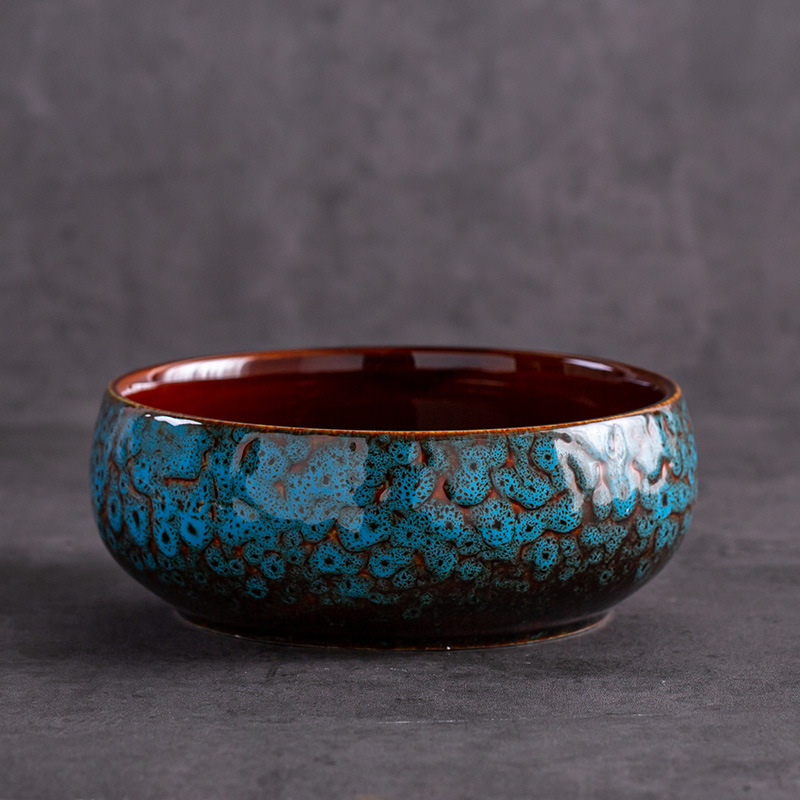 （窑变蓝）茶洗（16.5*6.5cm） · 默认项