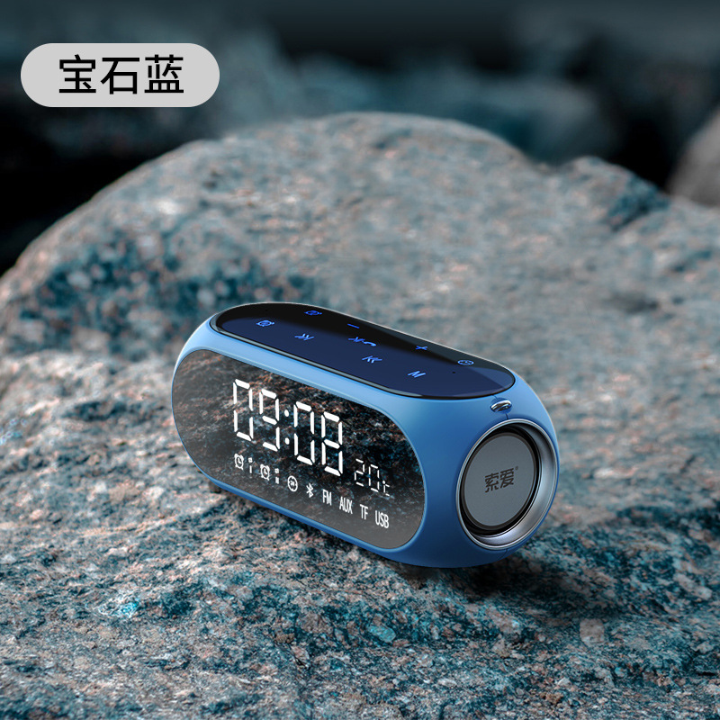 Soai S69 Wireless Bluetooth Speaker Bass Outdoor Home Portable Radio Mini Speaker Card