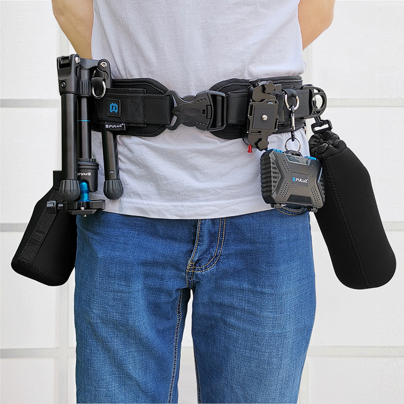 Sports Camera Digital Camera Belt Hiking Cycling Waist Bag Micro Single Reflex Camera Fixed Quick-Release Waist Belt