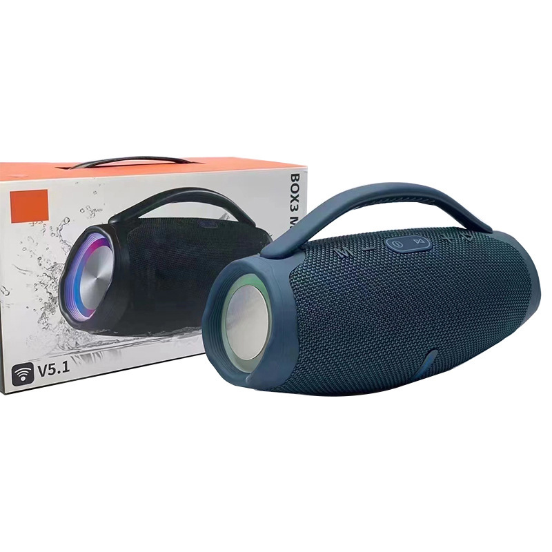 Mini War God 3rd Gen Wireless Bluetooth Speaker Outdoor Portable LED Sound Boombox3 Gift