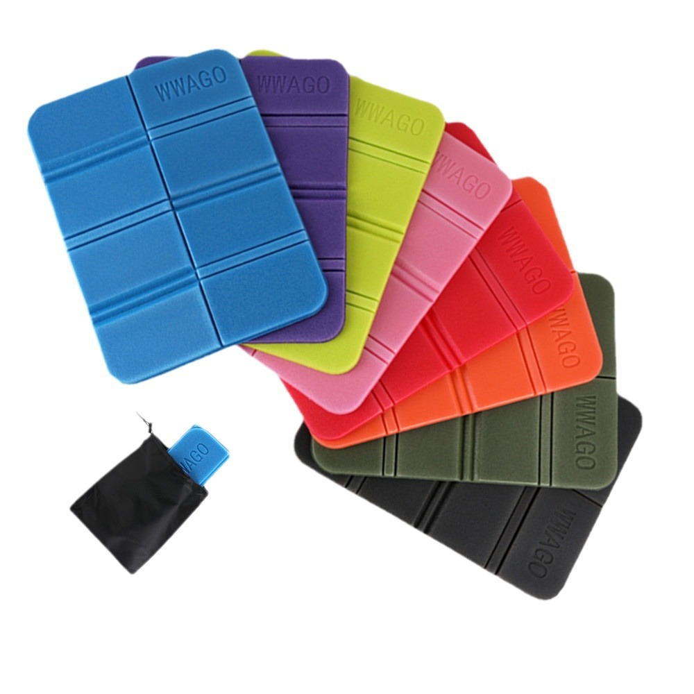 WWAGO New XPE Outdoor Eight-Fold Cushion Foldable Foam Portable Picnic Mat Dirt-Proof Picnic Mat