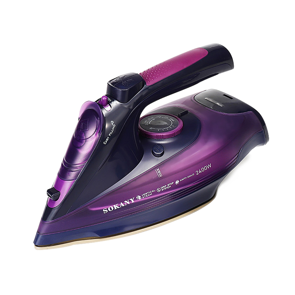 2400W Wet and Dry Garment Steamer Electric Iron Household Handheld Ironing Machine