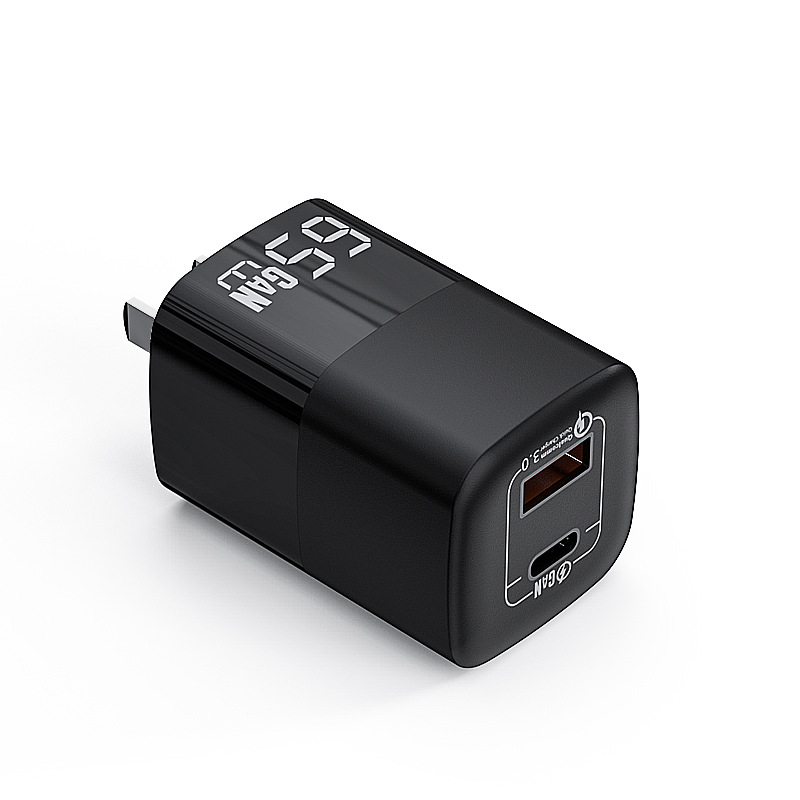 65W GaN Charger PD Fast Charging Head for Huawei Apple 17 Phone Computer Charger