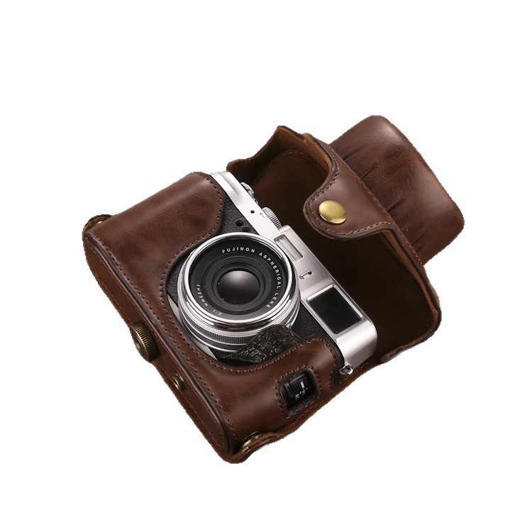 For Fujifilm X100V X100S X100F camera bag X100T protective leather case photography bag