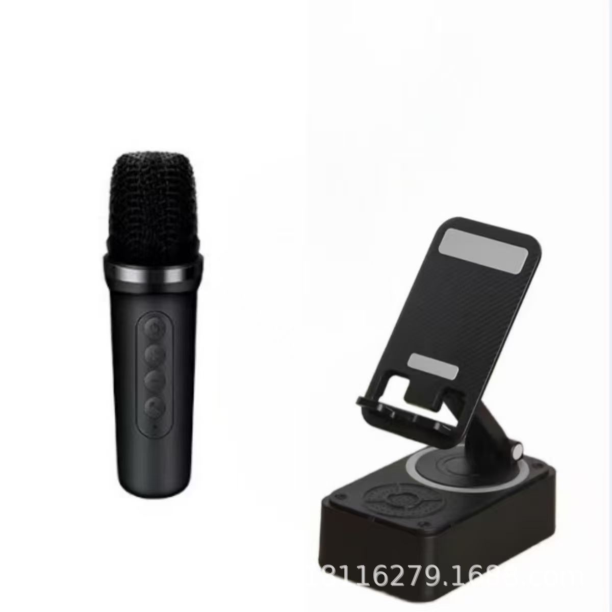 Lazy Person Smartphone Stand Desktop Bluetooth Speaker Three-in-One Folding Live Streaming Tablet Stand
