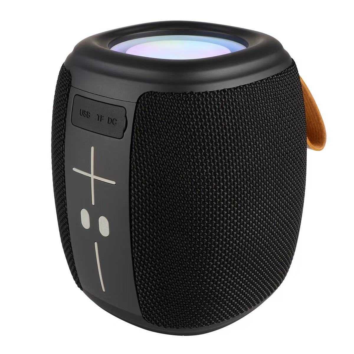HM-805 Fabric Handle Outdoor High Power Subwoofer Bluetooth Speaker RGB Light