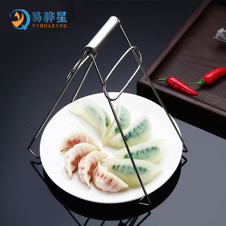 Stainless steel plate clip multi-purpose plate lifter bowl clip kitchen gadget plate clip anti-scald bowl dish clip casserole clip