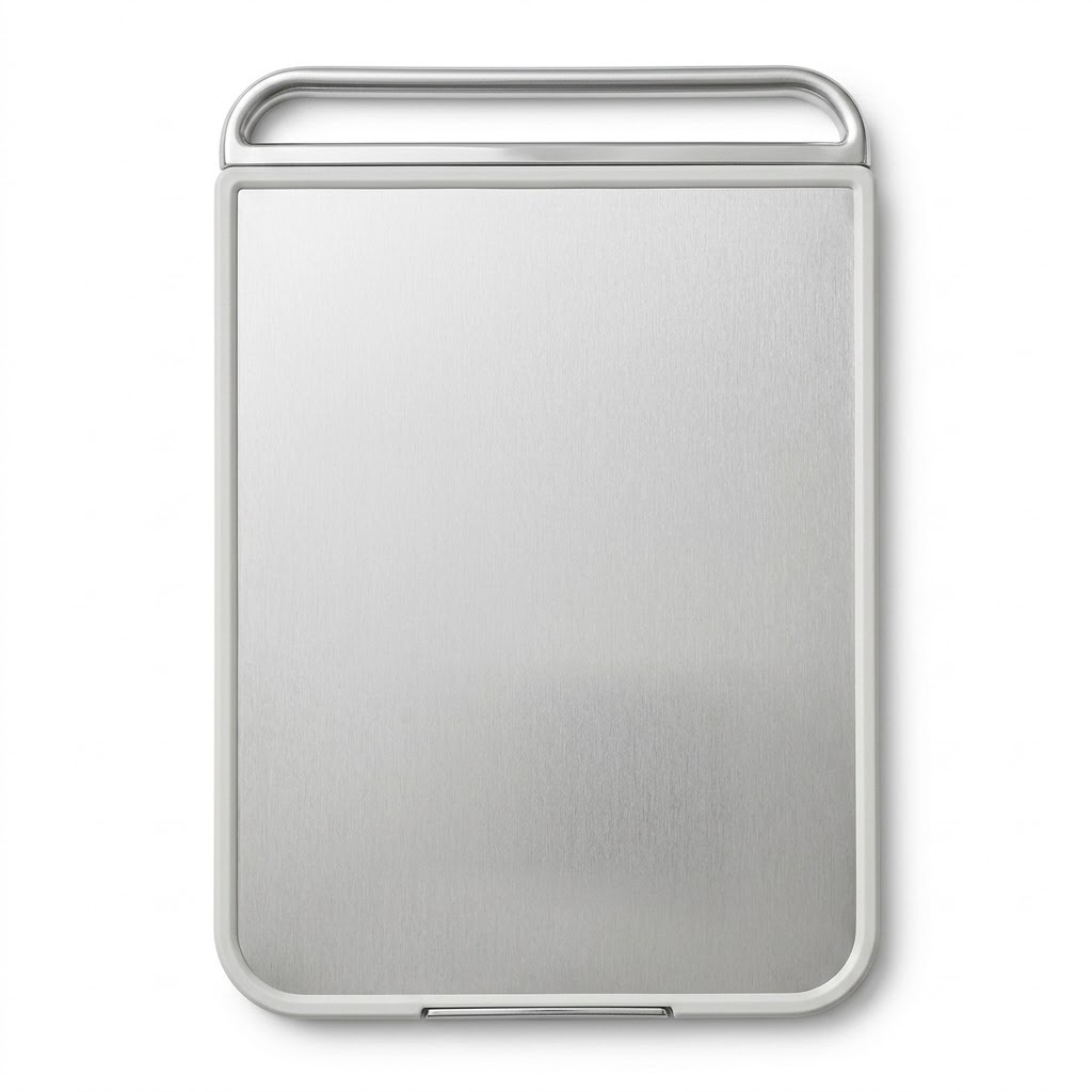 New pure titanium cutting board double-sided usable antibacterial anti-mold hangable cutting board large thickened with handle titanium cutting board