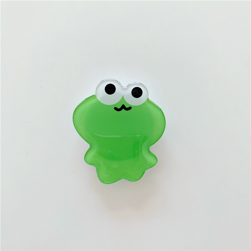 Cartoon Resin Airbag Stand Acrylic Telescopic Foldable Phone Portable Digital