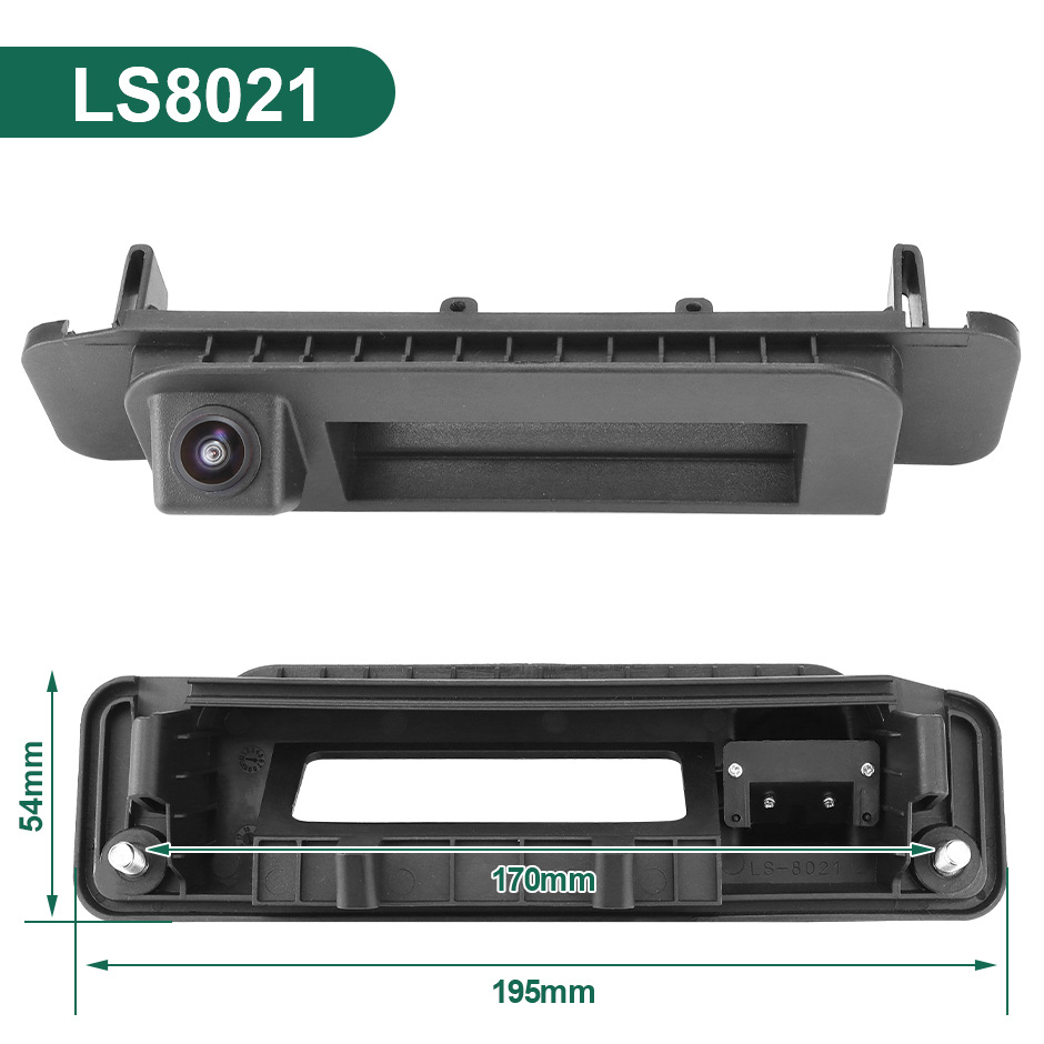 Volkswagen/Audi/BMW/Ford/Mercedes-Benz handle pull handle reversing camera AHD rear view car 1080