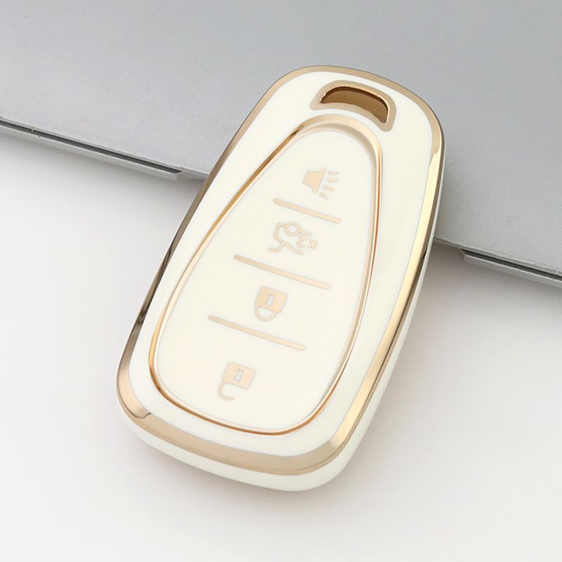 For Chevrolet Explorer Malibu XL Car Key Bag New Cruze Protective Shell Bag Buckle Male Female