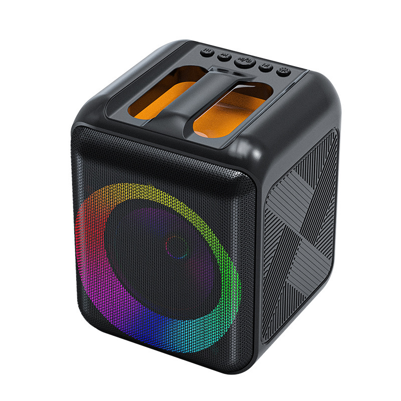 KTSBTS Series BTS-1740 RGB Color Light Outdoor Portable 6-inch Q26 Bluetooth Speaker