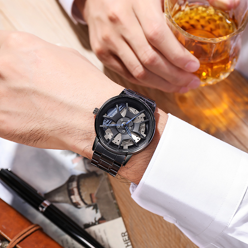 New car wheel men's watch watch men's quartz watch