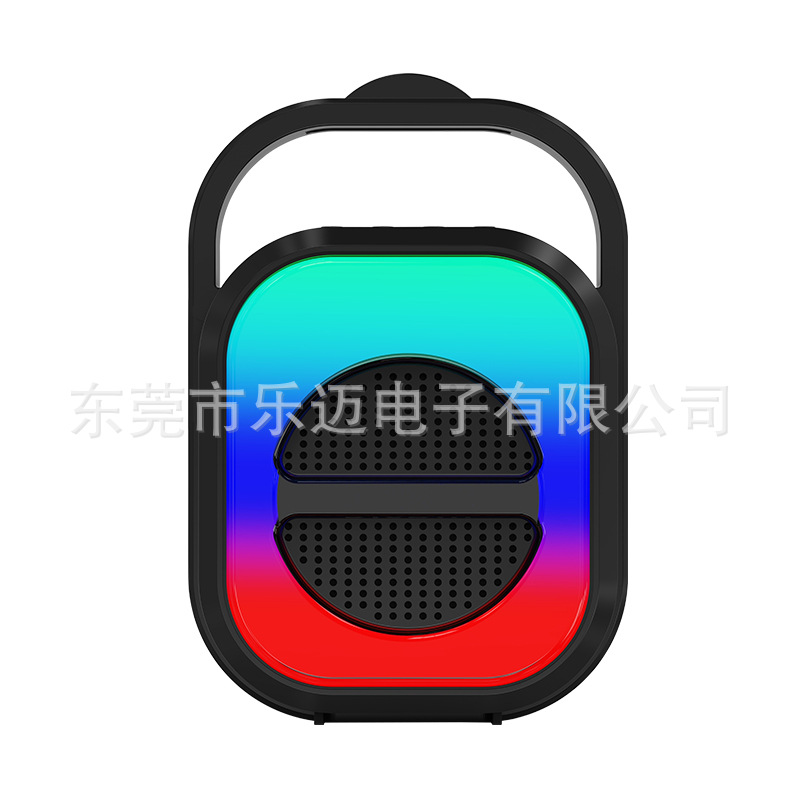 New 3-inch Dual Speaker Bluetooth Audio High Power Reverb Subwoofer Radio APP Card Slot Speaker Cross
