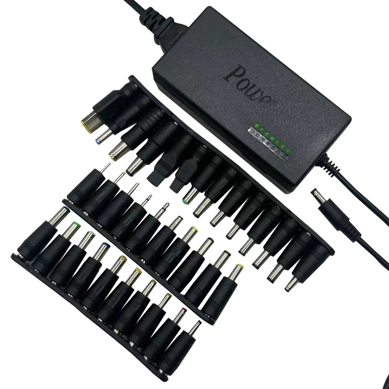 96W multi-function power adapter 12-24V adjustable power supply for laptop charger