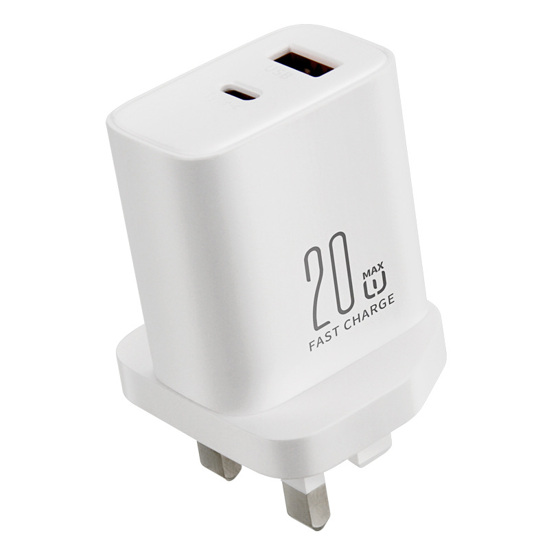 UK Apple Fast Charger PD20W Head Charging Head for Android Phone Adapter PD