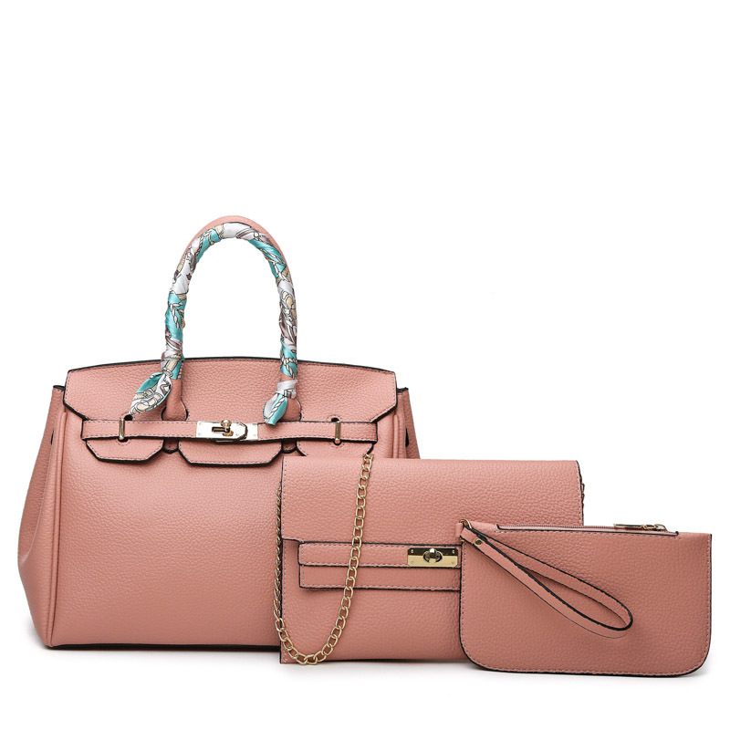 Women's Bag 2022 New Multi-piece Set Handbag Pebble Grain Shoulder Crossbody Bag
