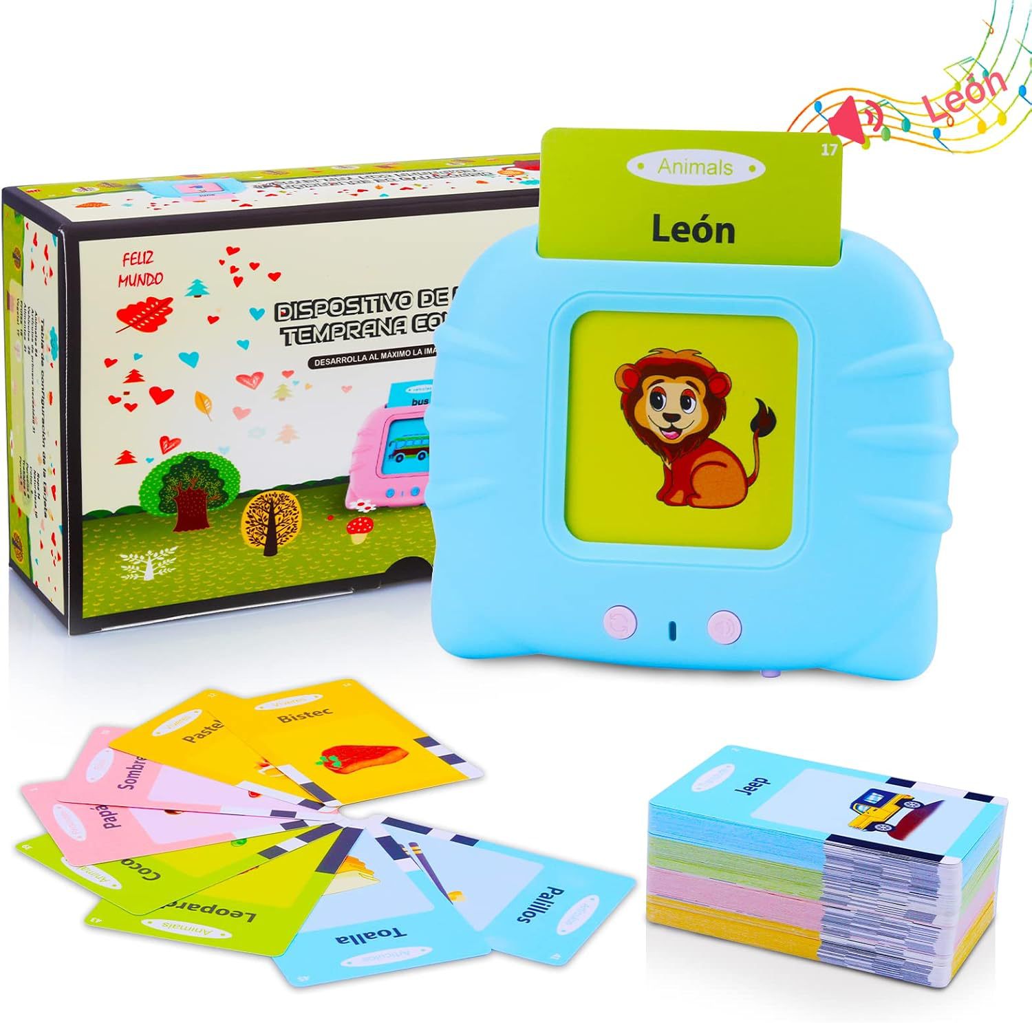 Flash Cards Xiongbao Card Machine Children's Early Education Learning Foreign Language Card Insert Machine Educational Learning Machine