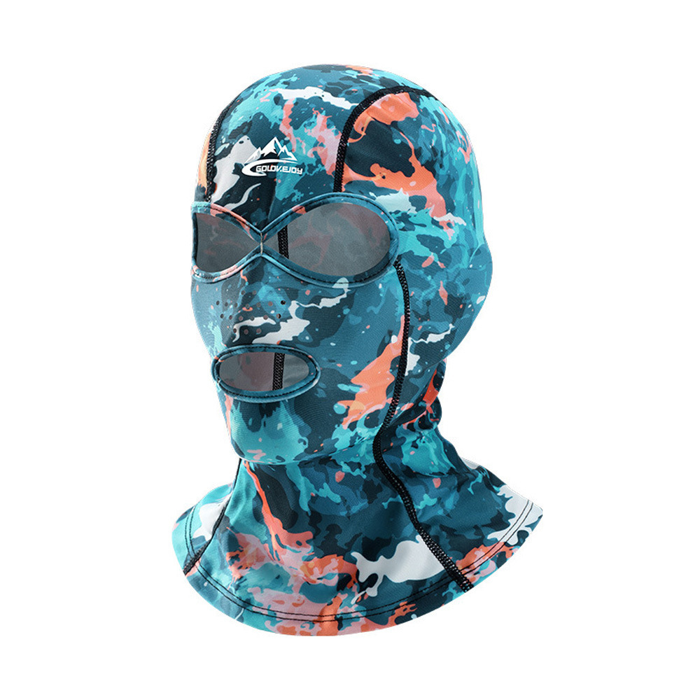 Summer Sun Protection Head Cover Men Women Outdoor Water Beach Swimming Face Mask Breathable UV Protection Facekini XTJ126