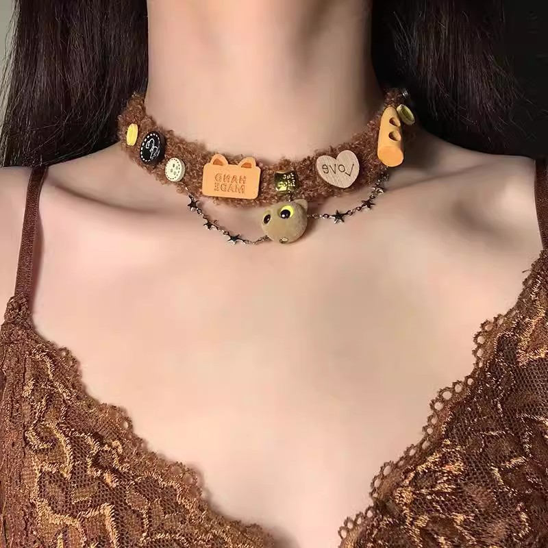 Luxury Socialite Style Layered Pearl Necklace Women Autumn Winter Sweater Chain Accessories