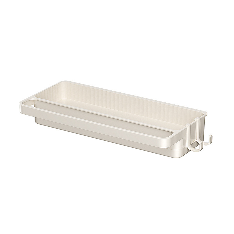 New Kitchen Storage Rack Punch-Free Sink Sponge Dishwashing Wall-Mounted Household Storage Dish Rack Drying Rack