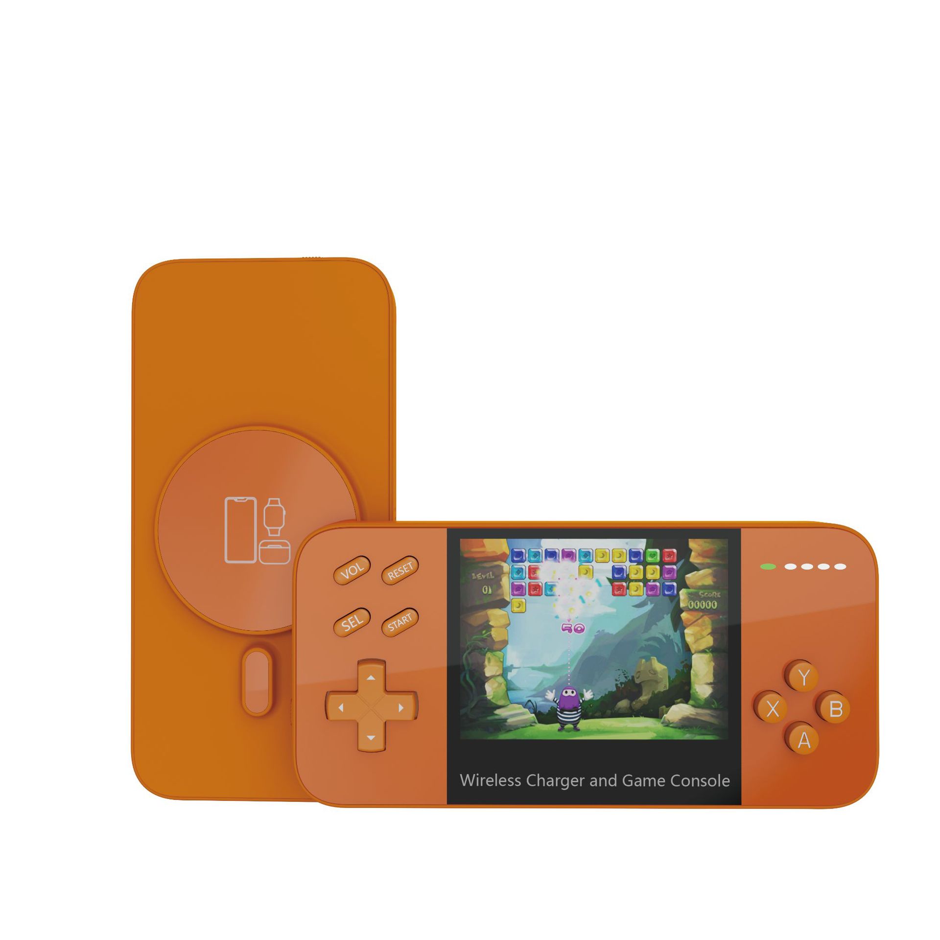 New Handheld Game Console Power Bank Magnetic Wireless Charging Power Bank