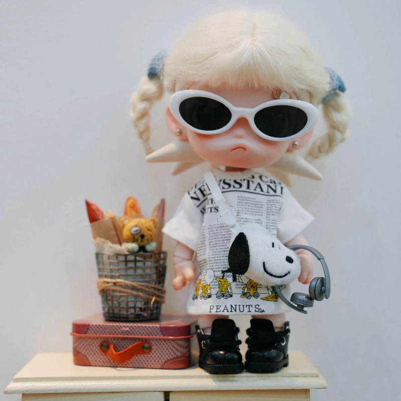 Labubu doll clothes zsiga Gazi crossbody bag bag outfit change handmade prototype doll accessory