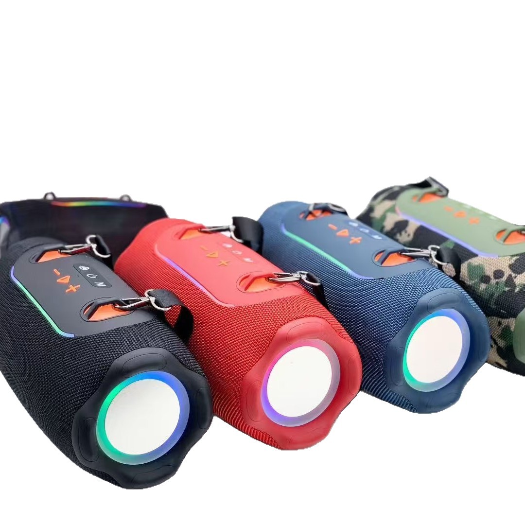 New 5th Generation War Drum XTREME5 LED Wireless Bluetooth Speaker Outdoor Handle RGB Light Dual Diaphragm Subwoofer