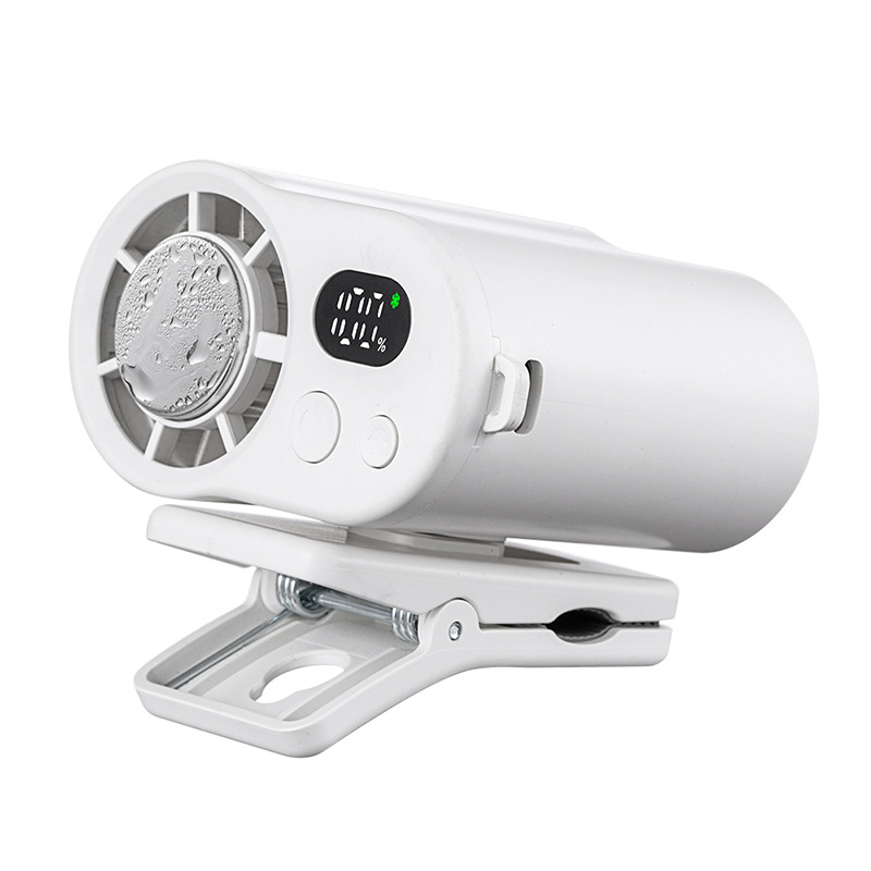 F27 Waist-Mounted High-Speed Fan Semiconductor Cooling Portable Air Conditioner Clip Umbrella Neckband Desktop Handheld Fan BSMi