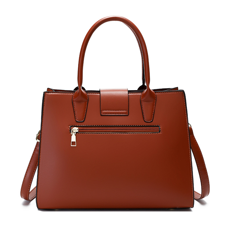Multi-piece Set Mother-child Bag Women's 2025 New Large Capacity Shoulder Handbag Woven Texture Handbag Handbg