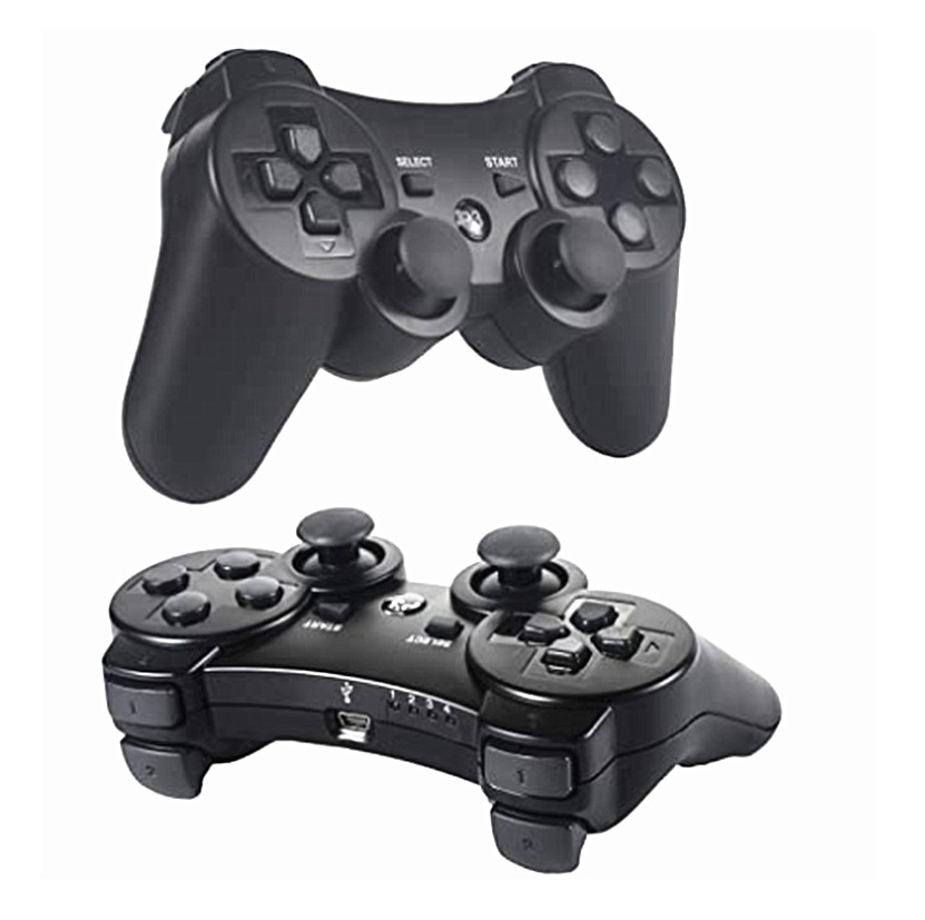 PS3 Gamepad Bluetooth Gamepad PS3 Curved Handle Wireless Six-Axis Gamepad Private Mold No Infringement