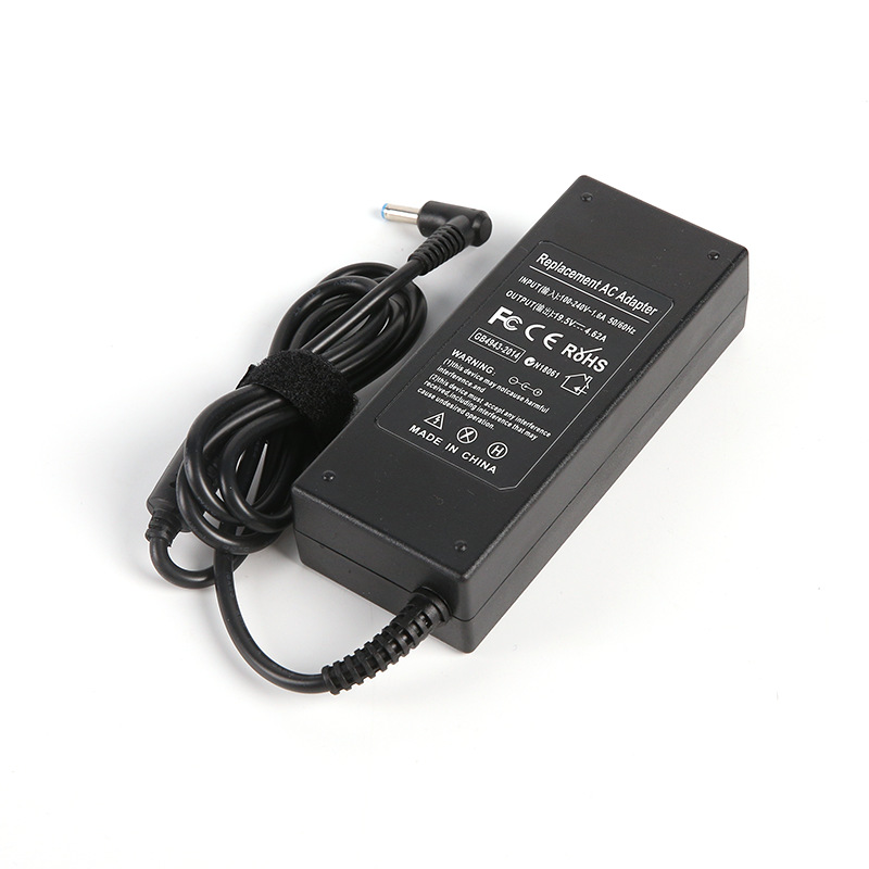 For HP laptop charger 19.5V3.33A 4.62A blue pin computer power adapter