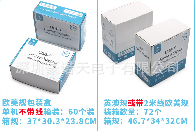 GaN PD100W Single C Port High Power Charging Head US EU Fast Charger PPS Multi-Protocol