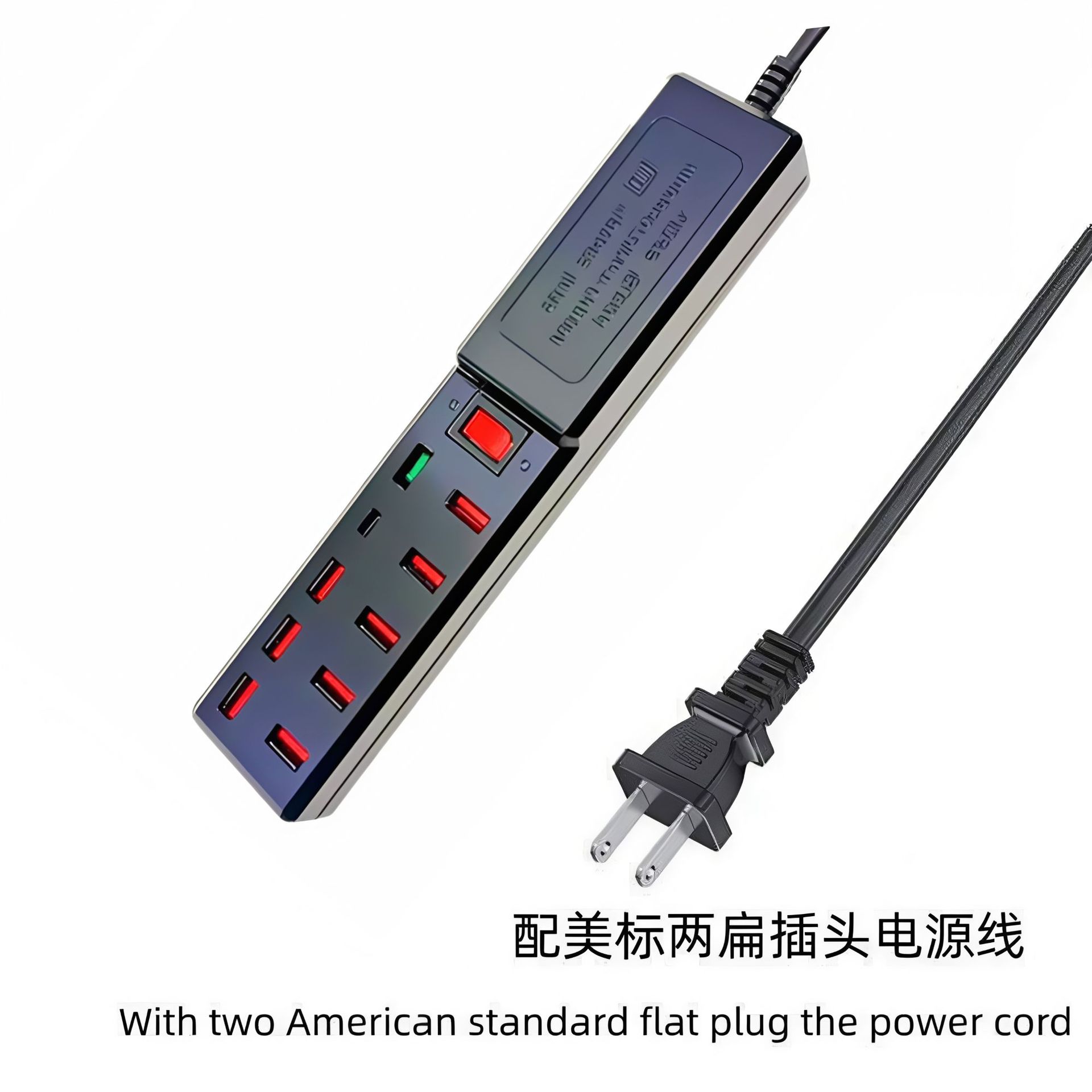 British standard European standard PD fast charging USB charger US standard with cable QC3.0 fast charging head