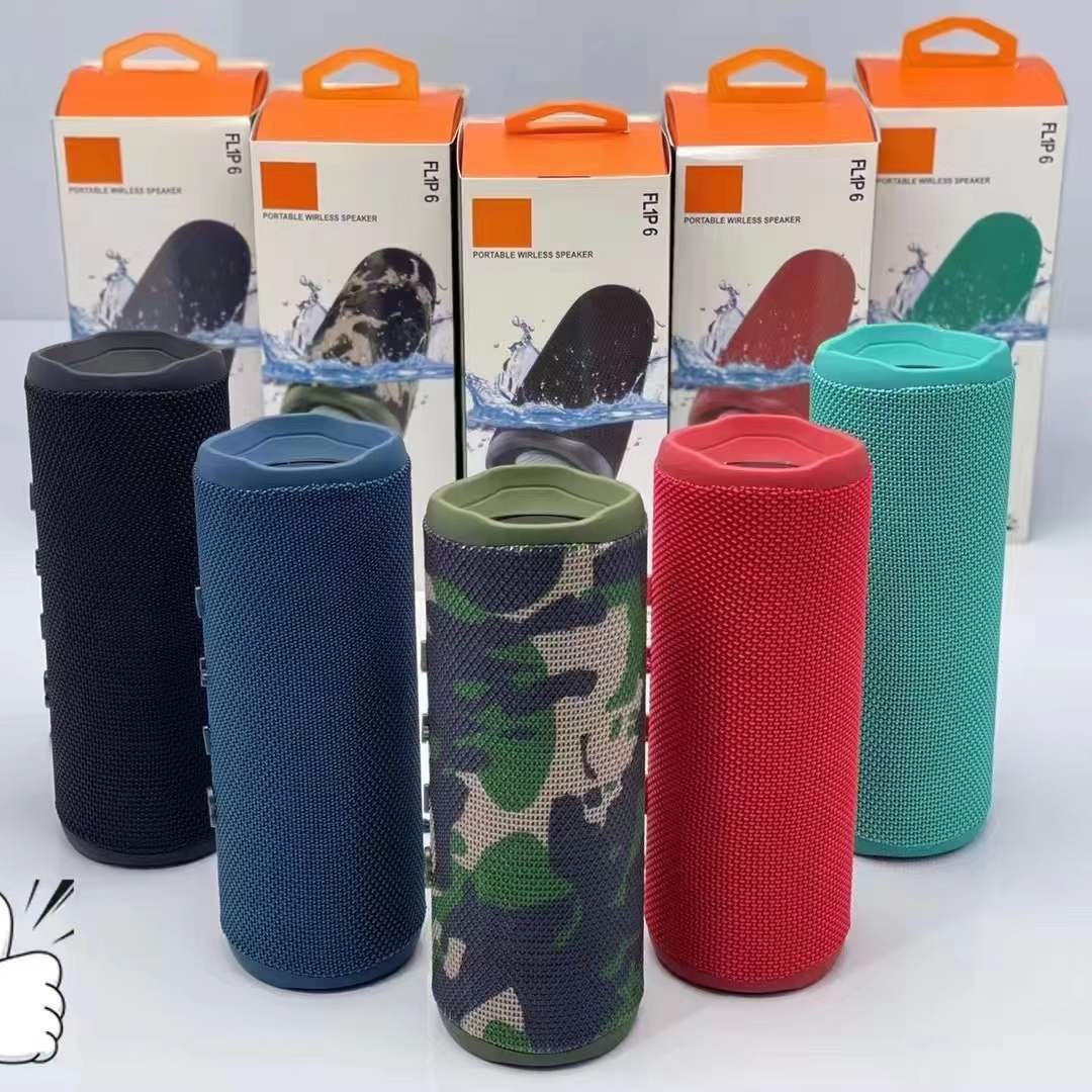 FLIP6 Series Kaleidoscope 6th Gen New Outdoor Portable Lanyard Bluetooth Speaker