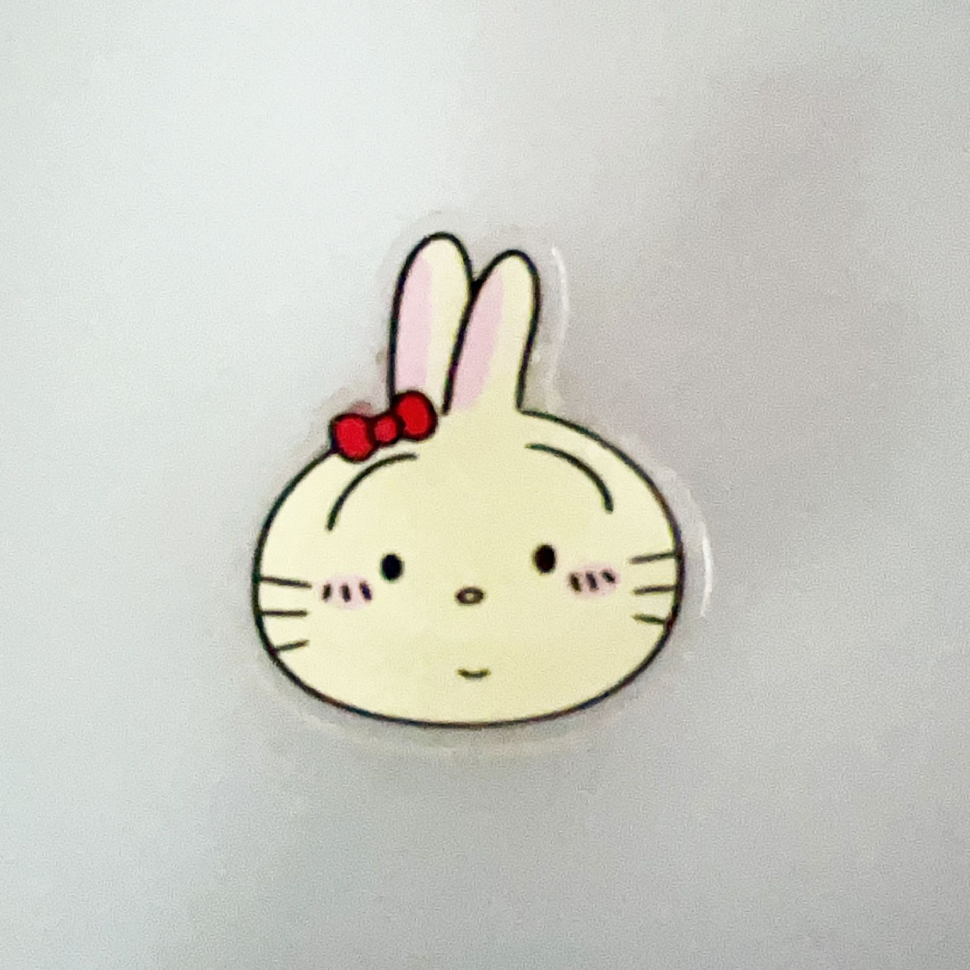 KT Collaboration Cartoon Note Clip Sanrio Cartoon Double-sided Acrylic PP Clip Exam Paper Document Clip